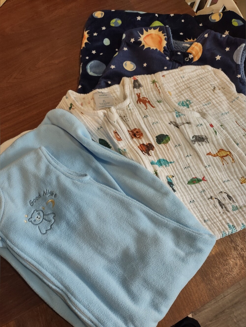 Bundle of Three Sleep Sacks